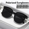 Unisex Large Square Myopia Sunglasses Classic UV400 Driving Sun Glasses for Men Women Retro Short Sighted Goggles Eyewear