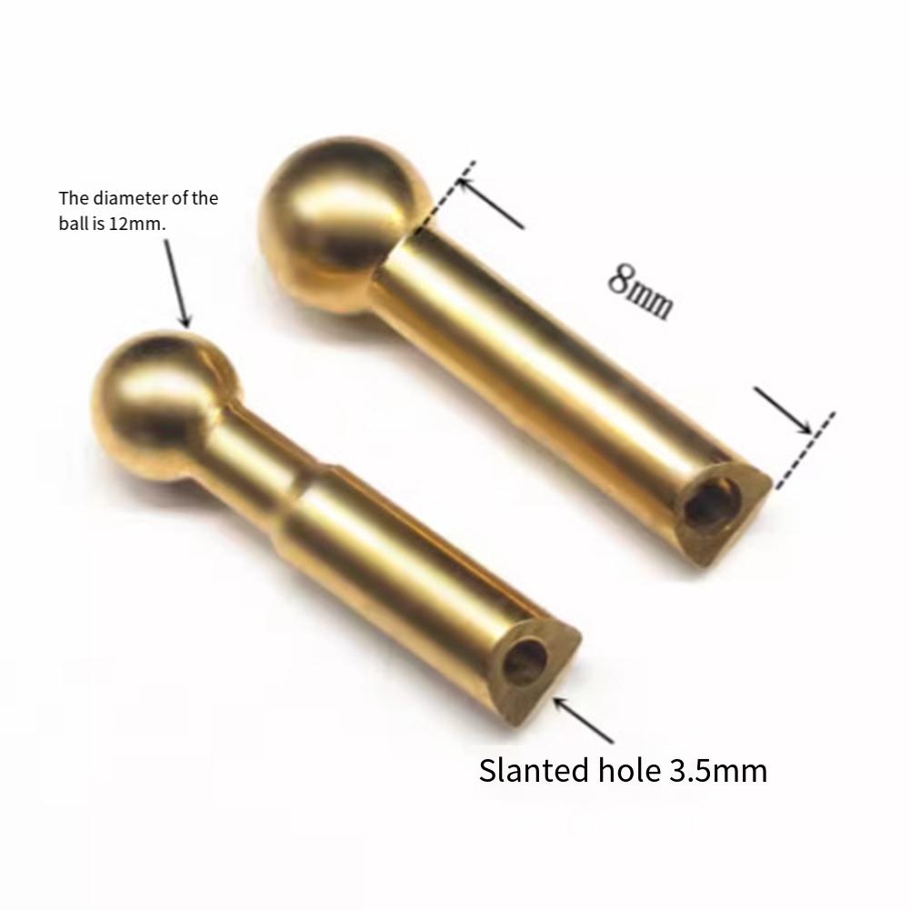 5PCS Through-hole Brass Ball Coolant Nozzle For CNC Machine Tools Equipped With Fixing Holes Stable Installation