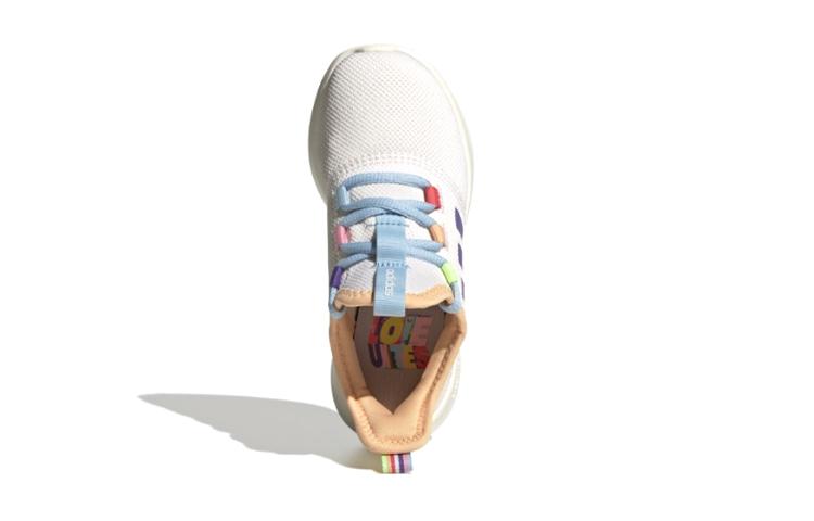 adidas Cloudfoam Pure 2.0 Slip Resistant Cushioning Slip Resistant Cushioning Mid Top Running Shoes White Purple Blue GY1931