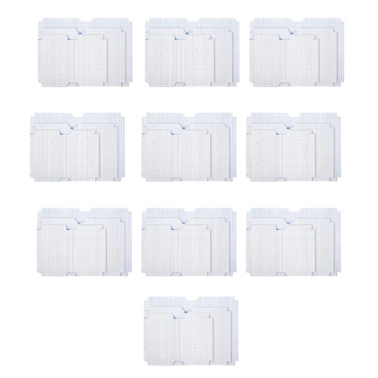 30 Sheets Clear Book Cover Films Notebook Protector Case A 4 16K 25K Book Cover Self-Adhesive Bookcover for School 1 990₽