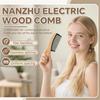 1PC Natural Bamboo Wooden Tail Hair Combs Hairs Care Healthy Massage Close-Tooth Comb Professional Barber Styling Tools
