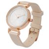 Fieldwork Women's Analog Watch, Nuance Color, Nickel-Free, Silicone Strap, NF Elsie, Ivory, GY084-1