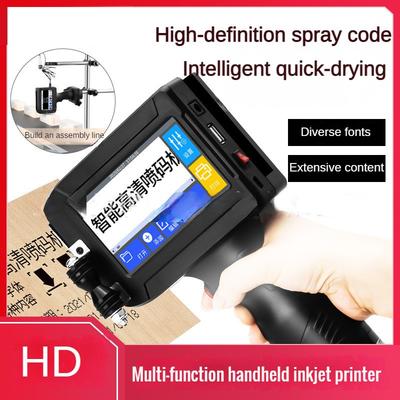 235*130*47MM  Small Portable Production Date Logo Coding Label Machine Intelligent Handheld Inkjet Printer