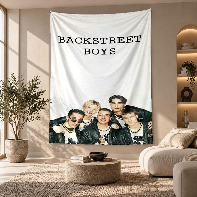 Decorative Tapestry,backstreet Boys Printed Wall Art, Lightweight Wall Hanging For Bedroom Background