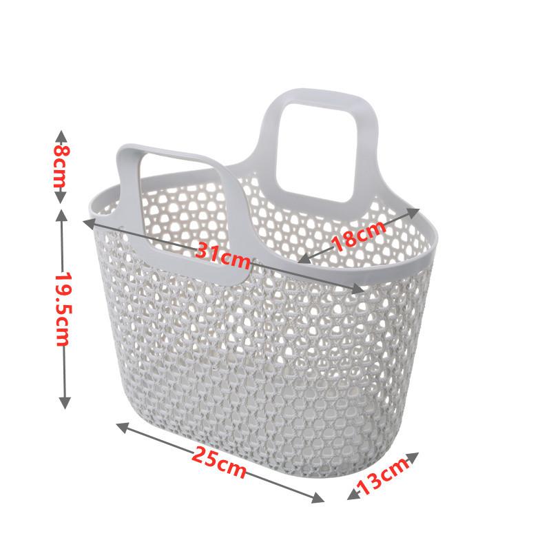 Carry Basket Toiletry Caddy, Handheld Storage Basket for Bathroom Organization and Travel