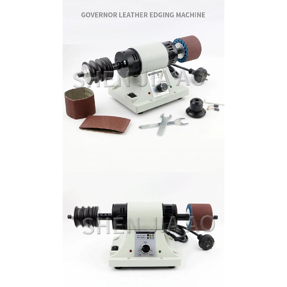 110/220V Speed Belt Edger Grinding Machine 350W Leather Edge Polishing Machine Engraving Machine Practical Polish 1PC