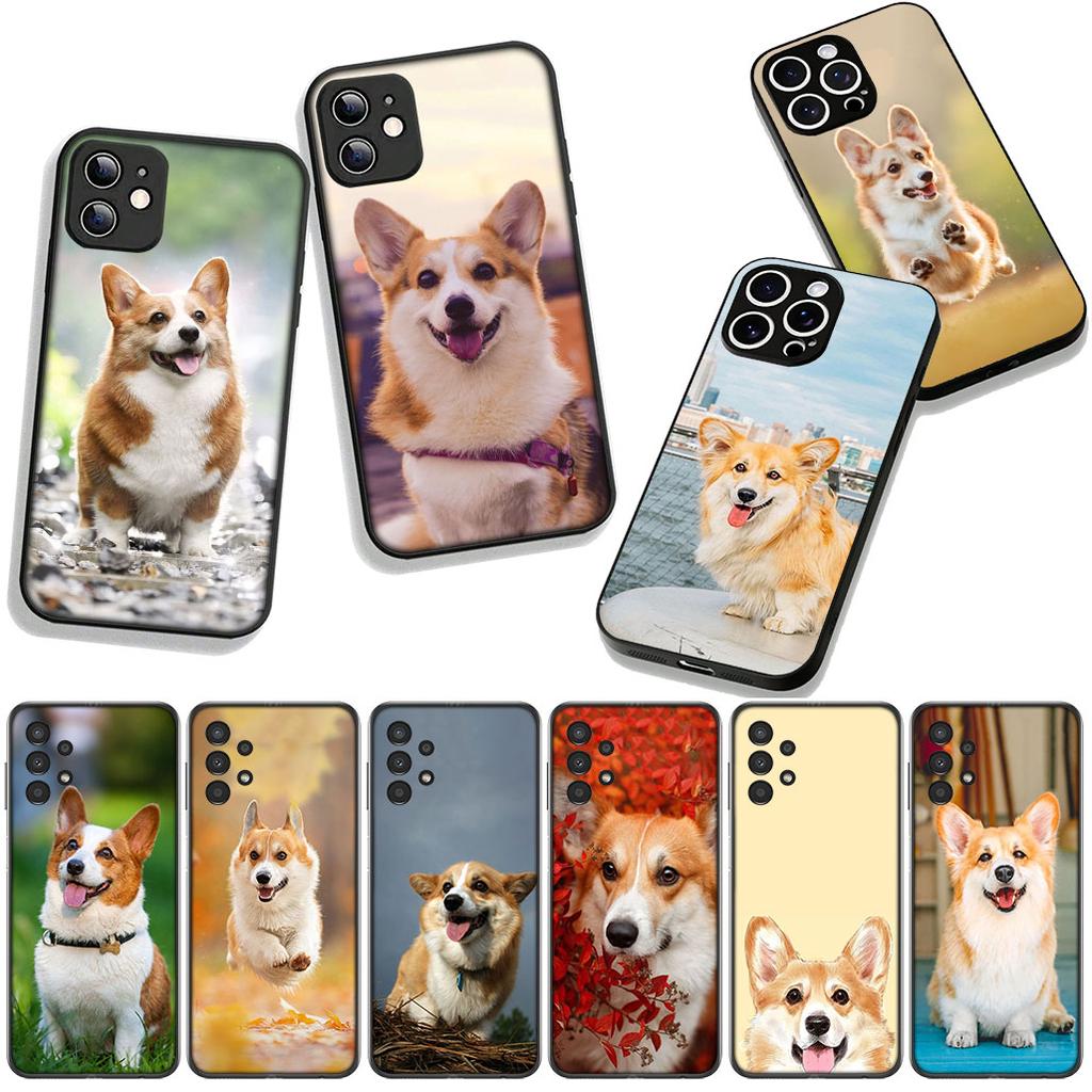 Handyhülle Hund Niedlich Corgi Hülle für Xiaomi Redmi Note 15 11 9 10 Pro Plus A5 9A 9T 10A 10C 9C NFC 15C 8T Hülle