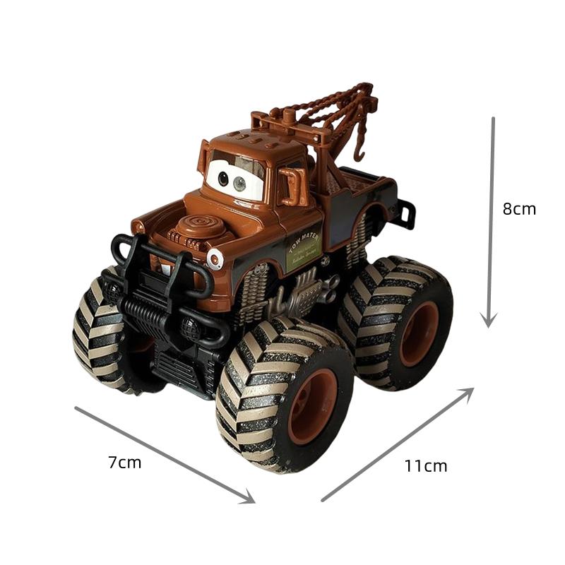 Disney Pixar Mașini Mater Lightning McQueen Jackson Storm Vehicul Offroad cu Roți Mari Mașini cu Mecanism de Întoarcere Modele de Jucării Cadouri de Ziua de Naștere