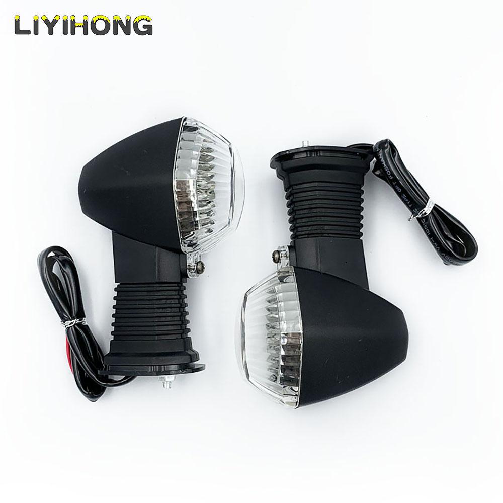 LED Side Turn Signal Light Stale Performance Motorcycle Turn Signal Lights for DL 650 V-strom Convenient tallation