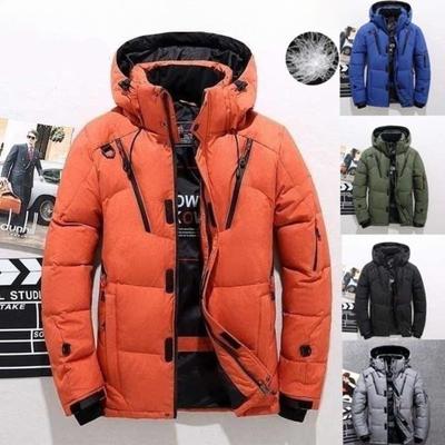 Daunen Slim-fit Verdickte Herren Winterjacke