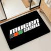 Fashion Cool M-Mugen Seiki Door Mat Bath Microfiber Decorative Versatile Flannel Floor Mat Quick Dry Absorbent Non-slip Sole