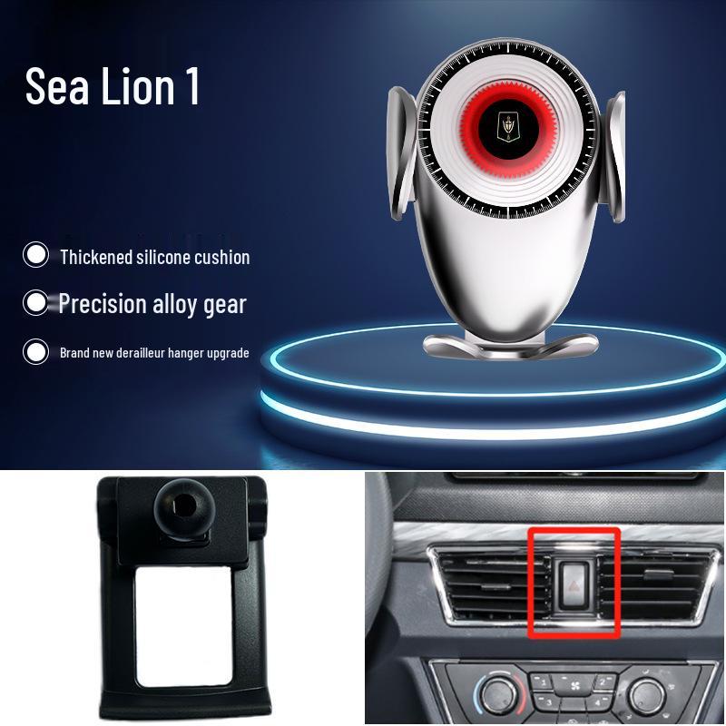 Jinbei Haishi Car Phone Holder - Air Vent Mount with Gravity Sensing.