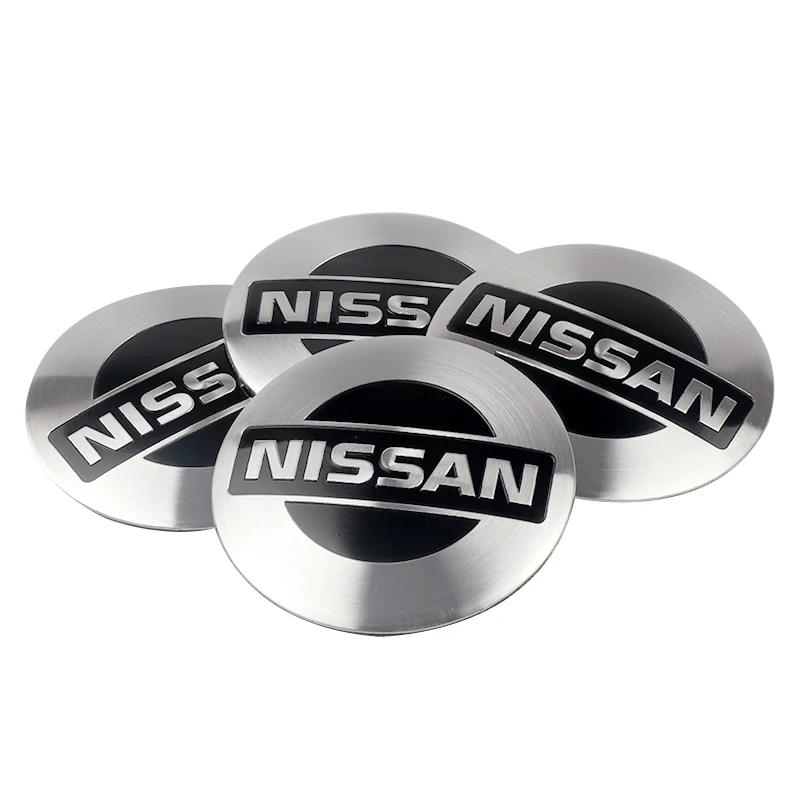 4Pcs 54/60mm Original Car Wheel Hub Center Caps Rim Cover Nissan X-trail T32 Patrol Altima Sentra Kicks Qashqai J10 J11