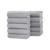 Face Towel, Set of 10, Microfiber Towel, Hotel Specification, 35X75cm, Fluffy, Absorbent, Quick Drying, Durable, For Home Use, Salon, Gym, Sauna,