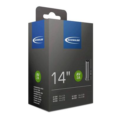 SCHWALBE 14 x tüp Amerikan tarzı 40 mm vana [Orijinal ürün] 1.75/2.35 2A-AV
