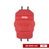 For Jeep Leather Car Interior Seat Anti Kick Pad Seat Backrest Mat Grand Cherokee Wrangler JK Renegade Gladiator Compass AKN1