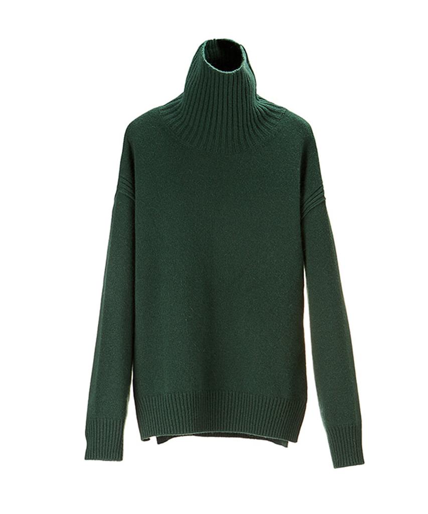 AVA MOLLI Bella Angora Pull-Over(Green)