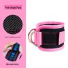 Taekwondo D-Ring Ankle Straps for Fitness, Weightlifting, and Yoga