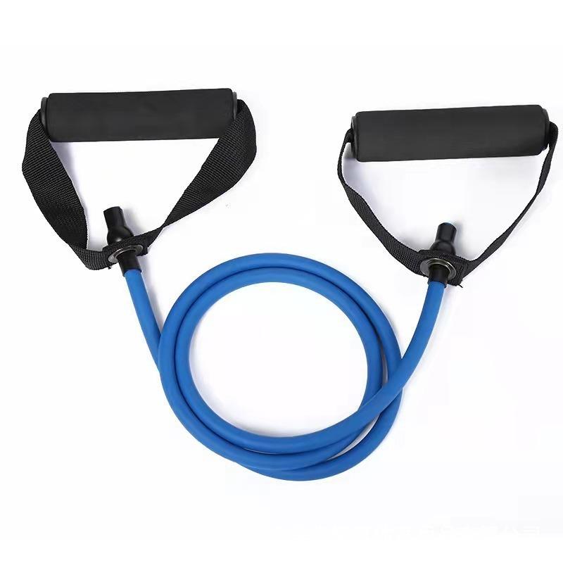 5 Levels Resistance Bands with Handles Yoga Pull Rope Elastic Fitness Exercise Tube Band for Home Workouts Strength Training