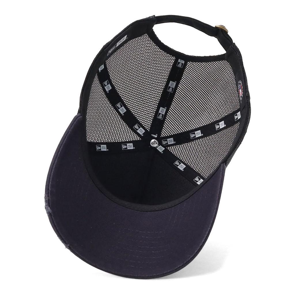 New Era 9FORTY AFrame Strap Mesh Cap 15228711 NER37C3414 NY New Era Mesh Cap 9FORTY Side Patch MLB ONSPOTZ Collaboration SIDE PATCH 2Tone MLB New York