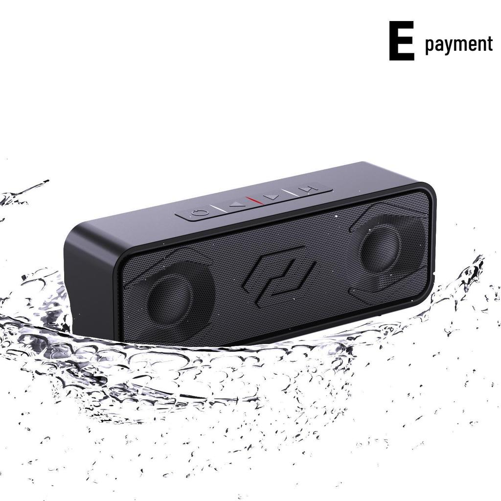Outdoor Waterproof Wireless Bluetooth Speaker with High-Power Subwoofer