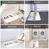 Moyie Lake Anti-slip Doormat Floor Mat Water oil proof Carpet Rug for Kitchen Entrance Home Bedroom Footpad Mats