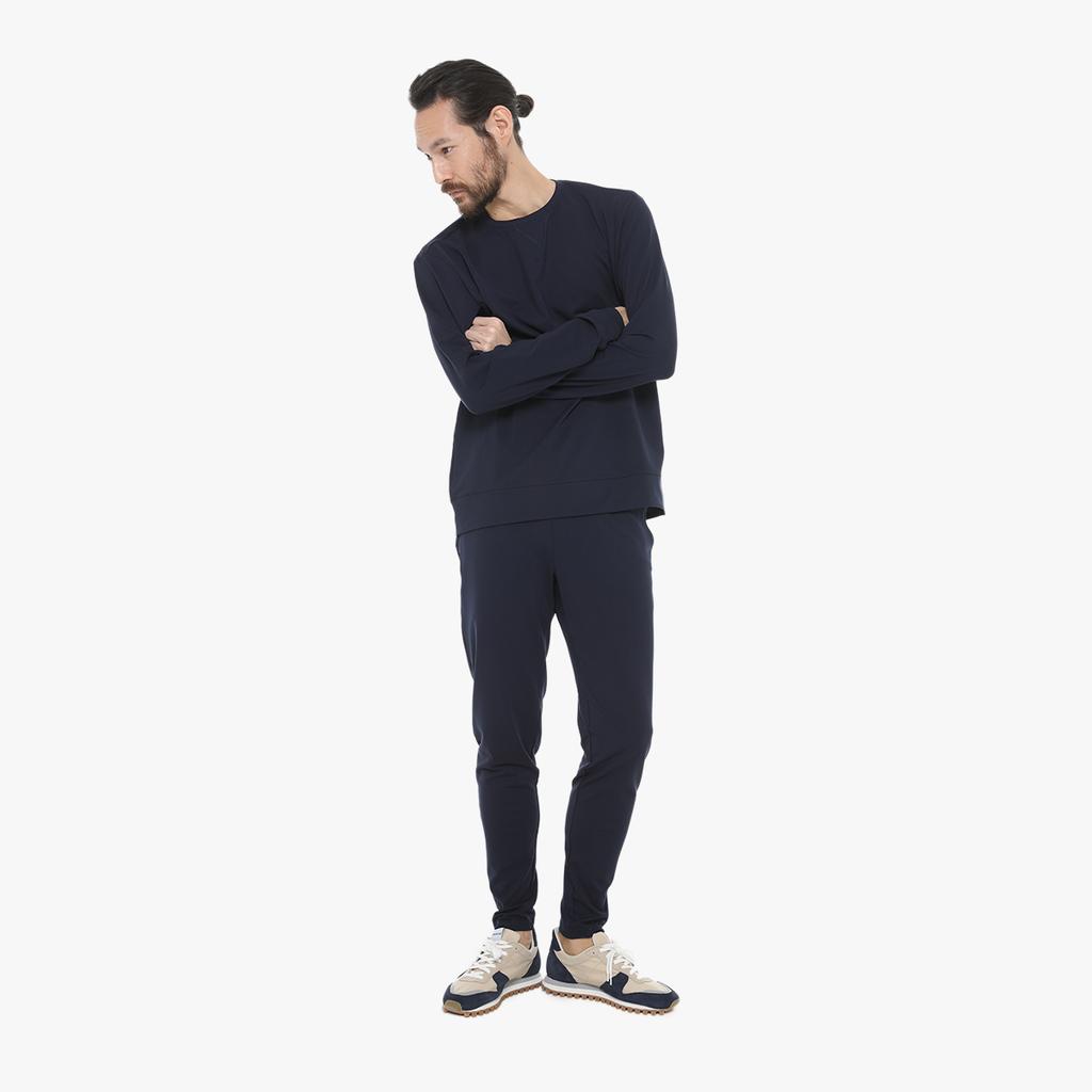 Moseupocheu Wool Soft Pants Men'S (Navy)