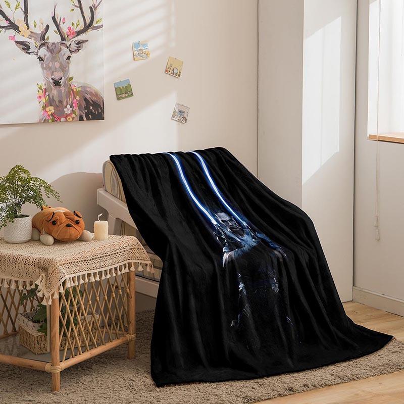 Column Double-Sided Flannel 3D Digital Printed Blanket Blanket