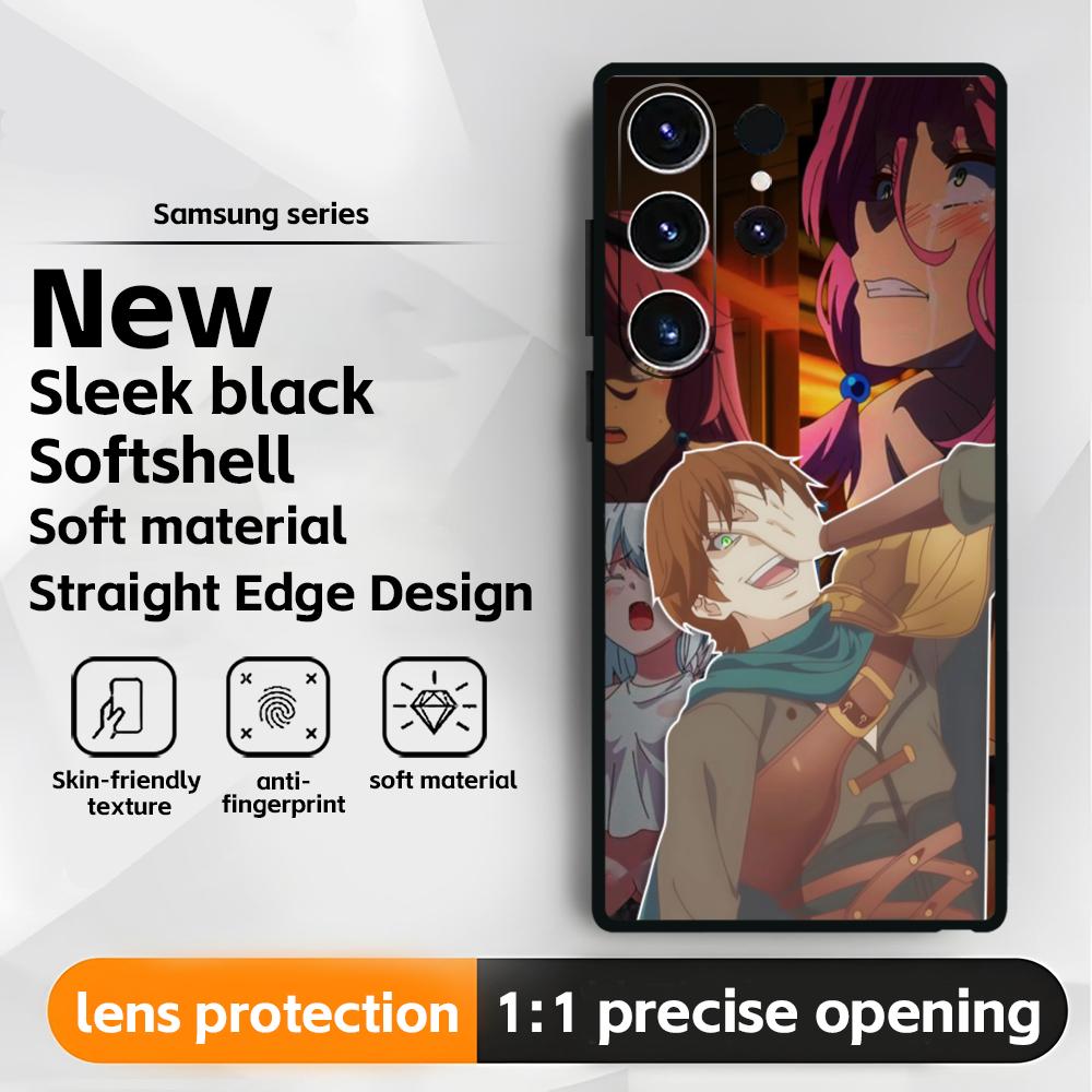 Classic Anime R-Redo of H-Healer  Phone Case For Samsung Galaxy S26 S25 S24 S23 S22 S21 Plus Ultra Note20 Soft Black