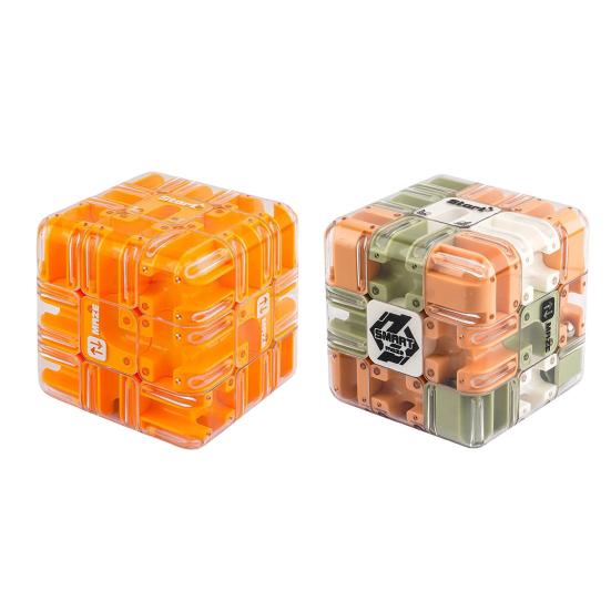 1/2Pcs 3D Puzzle Maze Cube Brain Teaser 3x3 Rolling Ball Maze
