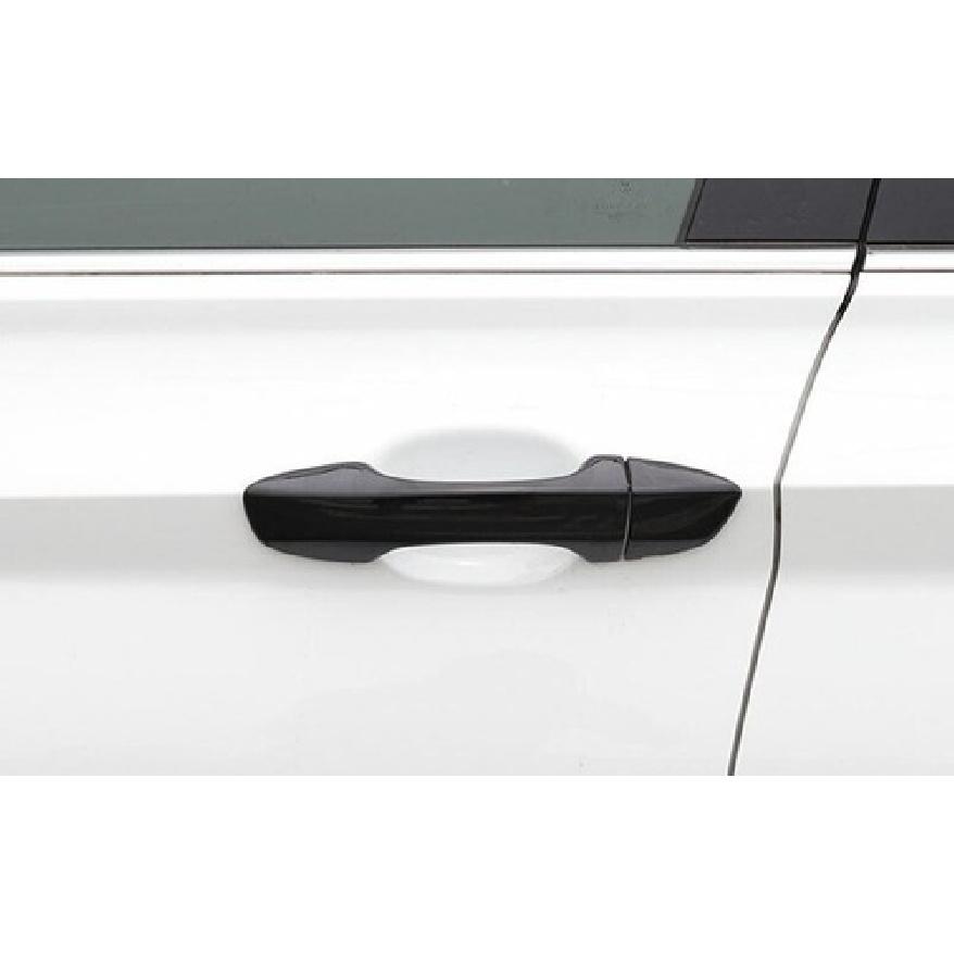 For Volkswagen Jetta Mk7 - ABS Black Car Door Handles Cover Trim Decor