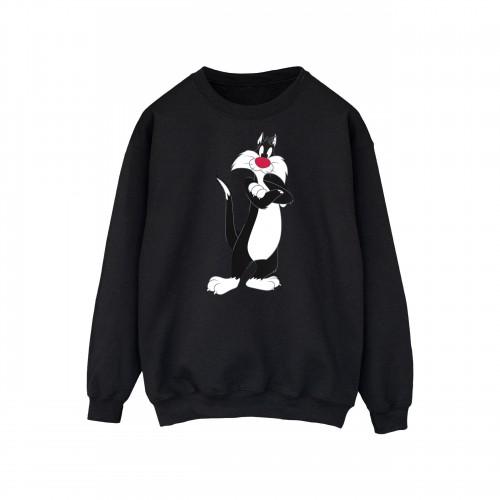 

Looney Tunes Mens Sylvester Crossed Arms Sweatshirt S