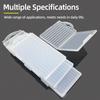 10-Grid Screwdriver Bit Storage Box Plastic Case 1/4" (6.35mm) Hex Shank 75/110/150/200mm Bits Tool Packing Parts Container