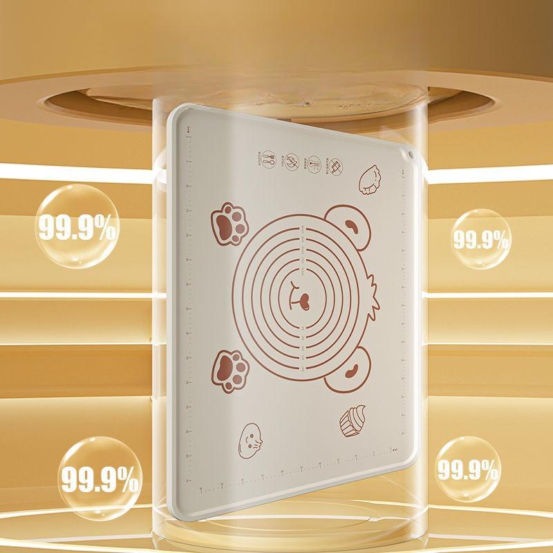 Large Thickened Silicone Baking Mat, Food-Grade Non-Stick Dough Kneading Mat, Non-Slip Kitchen Silicone Pastry Mat for Home Baking