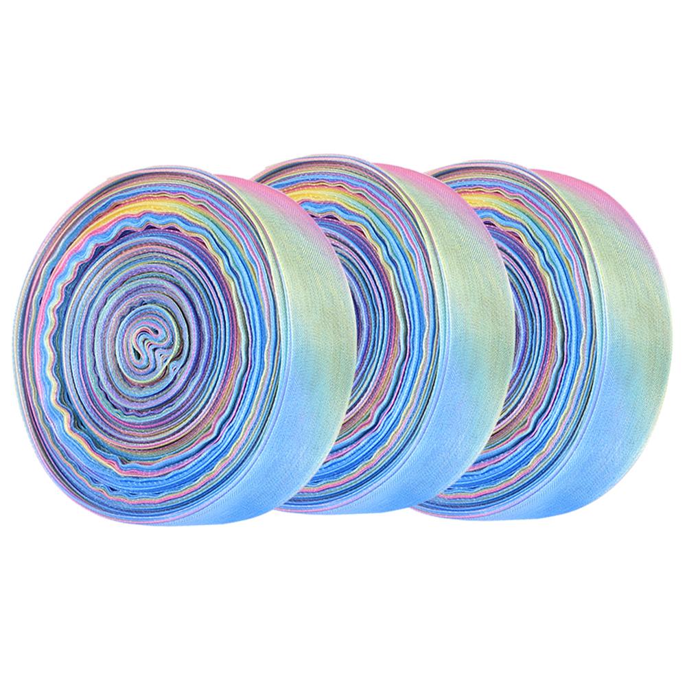 3pcs 25mm 10 Yard Ribbons for Gift Package Wrapping Hair Wedding Party Decoration