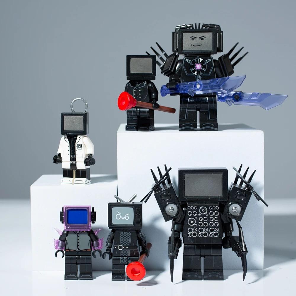 TV Man Toilet Man Assembly Building Blocks Toys