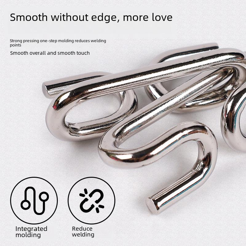 Neungliedriges Luban-Schloss: Lernspielzeug für Erwachsene zum Entsperren des Kongming-Schlosses und zur Förderung der Intelligenz von Kindern