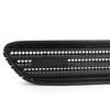 2Pcs Seite Fender Vent Grill Anti-korrosion Perfekte Spiel ABS Seite Fender Luftstrom