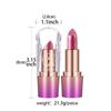 6 Farben Glitzer Metallic Lippenstift Wasserdicht Lang Haltend Diamant Perlglanz Lippenstift Sexy Lipgloss Feuchtigkeitsspendend Lippen Make-up