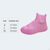 Rain Boot Waterproof Shoes Covers, Nonslip Shoe Cover Galoshes, Reusable Snow Boots Overshoes