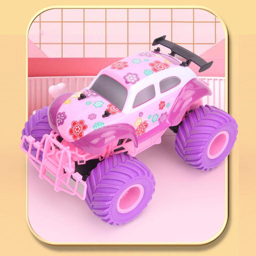 Remote Control Car for Girls 2.4GHz Cute Pink Purple Remote Control Climbing Car Rechargeable