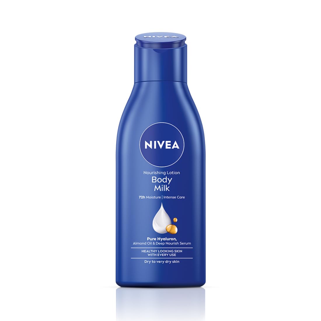 

NIVEA Nourishing Body Milk 120ml Lotion For Very Dry Skin With 48H Moisture & Almond Oil | Smooth & Soft Skin Hydration Care