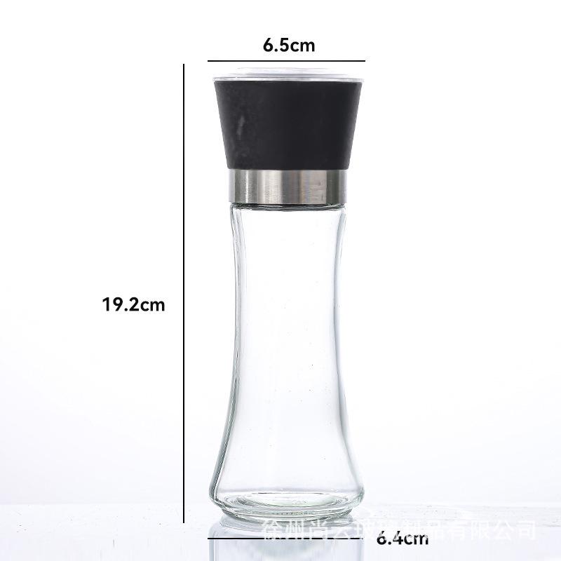 Stainless Steel & Ceramic Manual Grinder for Black Pepper, Sichuan Pepper, Sea Salt Seasoning
