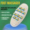 Foot Relaxation Acupressure Massager Acupoint Stimulation Feet Massage Roller  Household Use