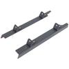 2Pcs Carbon Steel Black For Land Rover Defender 90 110 130 2004-2018 Car A-pillar Spotlight Brackets LED Work Bracket Accessorie