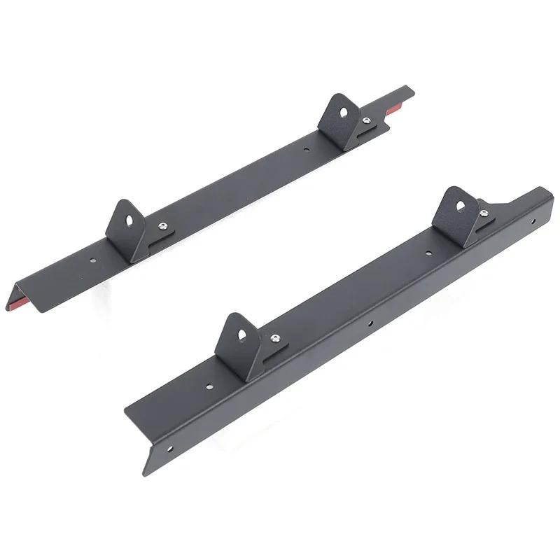 2Pcs Carbon Steel Black For Land Rover Defender 90 110 130 2004-2018 Car A-pillar Spotlight Brackets LED Work Bracket Accessorie