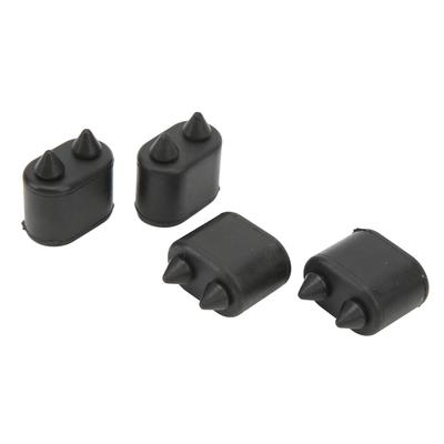 4 Pezzi Paracolpi Gomma per Montante Porta Carrozzeria Esterno Kit Paracolpi di Arresto Sostitutivo per Chevelle