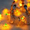Luminous Halloween String Lights 20/50 Lights Bat Decor Party Decor Pumpkin Lights  Indoor Decor