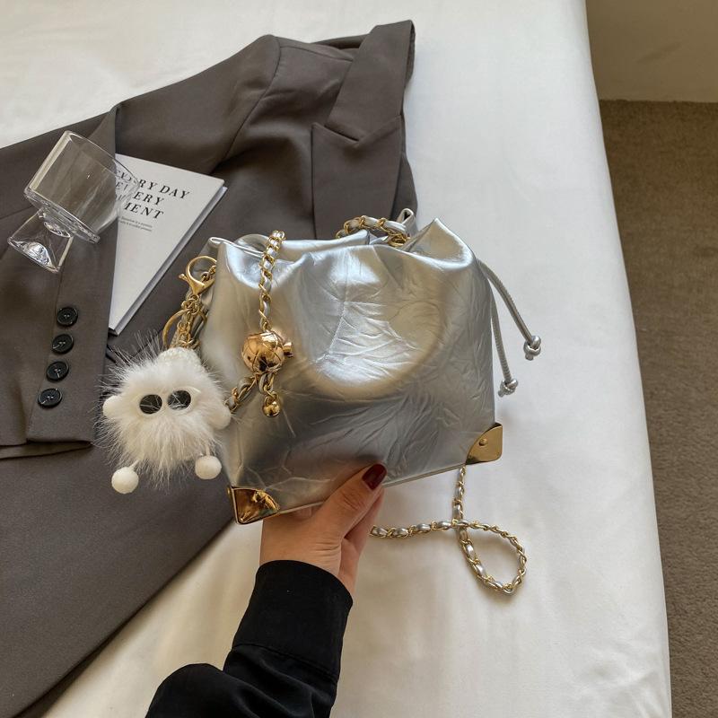 Crossbody Bag Women's Fashion Shoulder Bag New Solid Color Bag