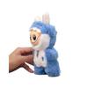17cm Shark Baby Clothes Keychain Doll: Transforming Animal Onesie Party Ornament